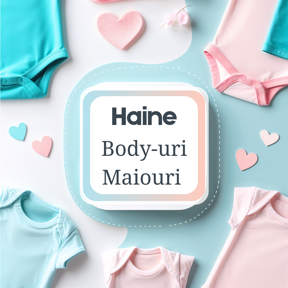Descoperiți colecția noastră "Body-uri și Maiouri (Fetițe)" pe Infant.ro, unde funcționalitatea se îmbină cu designul jucăuș pentru a oferi cele mai versatile